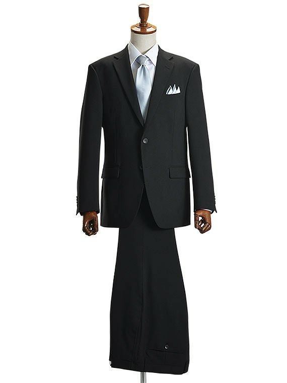 A体限定】 礼服 メンズ フォーマルスーツ 2つボタン アジャスター付き