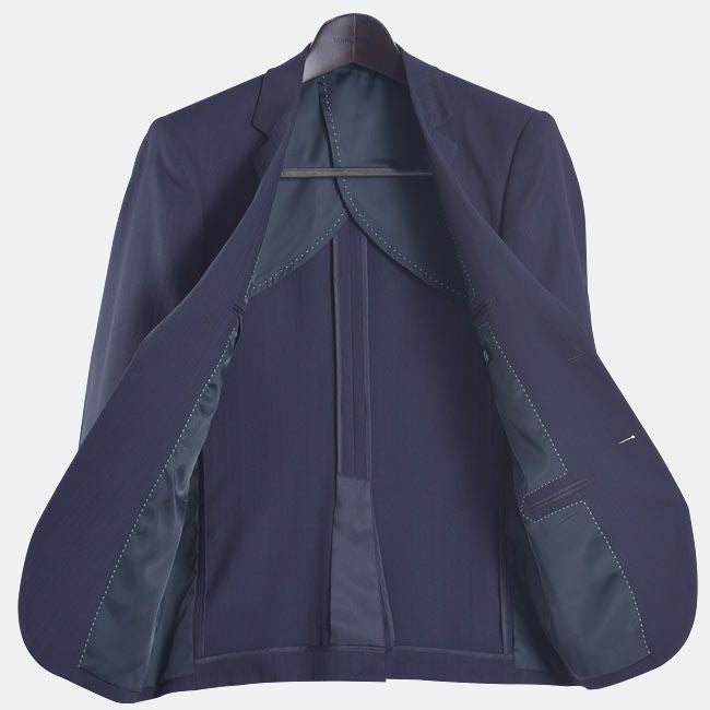 紺ブレザー メンズ ジャケット ネイビー 2ツボタン ビジネス