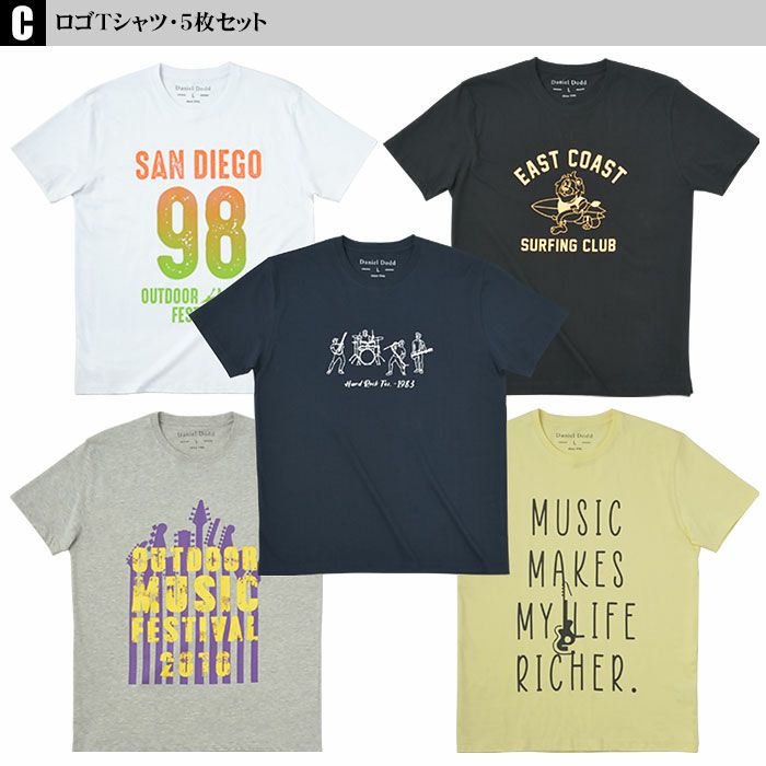 y*♪様 Tシャツセット 3 Pieces Pack T-shirts(XS White x Navy x Black): YOHJI YAMAMOTO