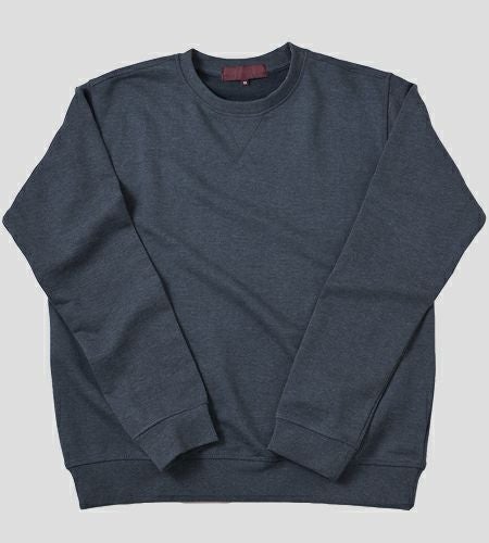 クルーネック トレーナー スウェット メンズ オーガニックコットン