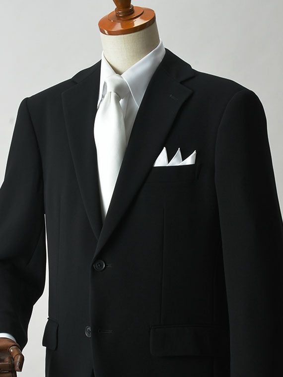 ごんちゃろさん専用国産紳士ブラックスーツ 楽天市場】夏用 ブラックスーツ ：RM18760【日本製】【シングル】略